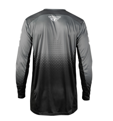 Детска мотокрос блуза FLY RACING Rayce Sonar - Black/Grey/White — снимка 2