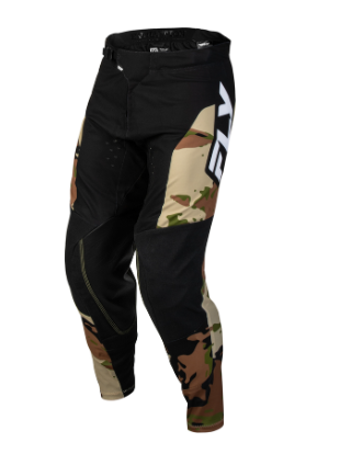 Мотокрос брич FLY RACING Evolution DST Hunt Pants - Black/Camo — снимка 3