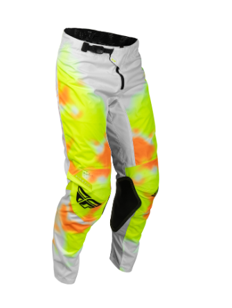 Мотокрос брич FLY RACING Kinetic White/Hi-Vis/Orange — снимка 3