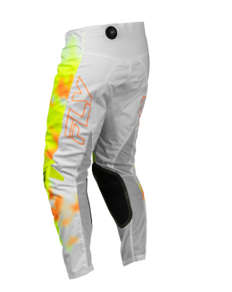 Мотокрос брич FLY RACING Kinetic White/Hi-Vis/Orange — снимка 2