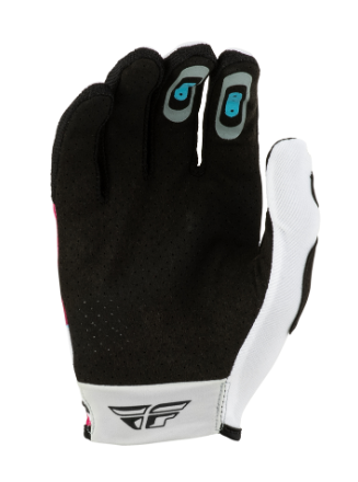Мотокрос ръкавици FLY RACING Lite White/Pink/Blue — снимка 2