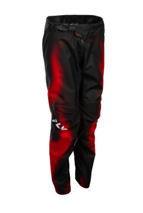 Детски мотокрос брич FLY RACING Kinetic Torch - Black/Red/White — снимка 2