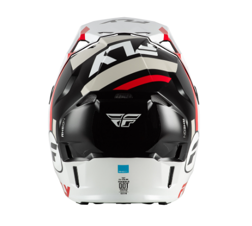 Детска мотокрос каска FLY RACING Formula CP Seal- White/Black/Red — снимка 3