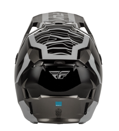 Детска мотокрос каска FLY RACING Formula Charge- Black/Grey/Light Grey — снимка 3