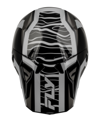 Детска мотокрос каска FLY RACING Formula Charge- Black/Grey/Light Grey — снимка 2