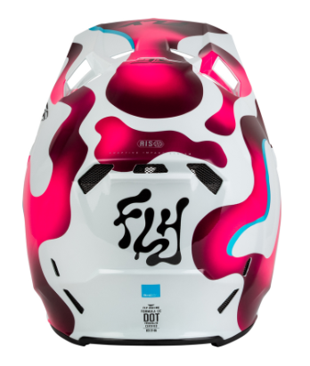 Мотокрос каска FLY RACING Formula CC Vibe - White/Pink/Blue — снимка 3