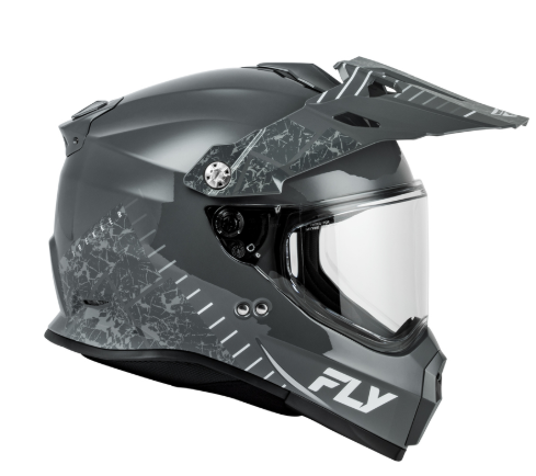 Ендуро каска FLY RACING Trekker - Grey — снимка 3