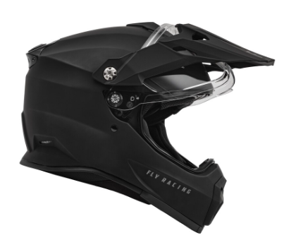 Ендуро каска FLY RACING Trekker - Black Matt — снимка 3