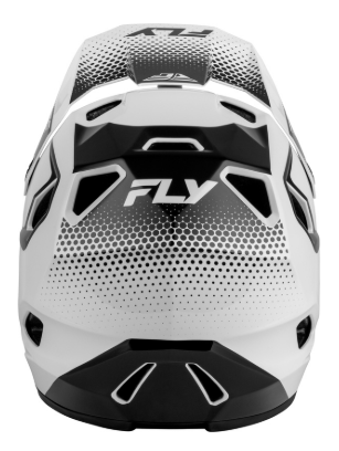 Детска вело каска FLY RACING Rayce Sonar - Black/White — снимка 3