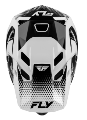 Детска вело каска FLY RACING Rayce Sonar - Black/White — снимка 2