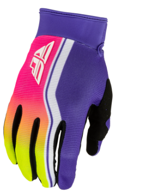 Мотокрос ръкавици FLY RACING F-16 Raze Purple/Red/Yellow