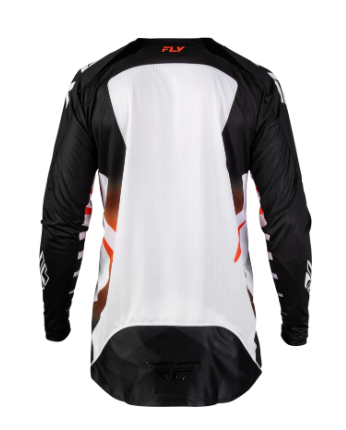 Мотокрос блуза FLY RACING Evolution DST Bolt - White/Black/Orange — снимка 2