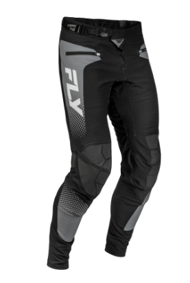 Детски вело брич FLY RACING Youth Rayce Sonar - Black/Grey/White — снимка 2