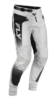 Детски вело брич FLY RACING Youth Rayce Sonar - White/Black — снимка 2