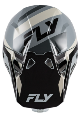 Детска мотокрос каска FLY RACING Formula CP Seal- Black/Grey/Light Grey — снимка 2