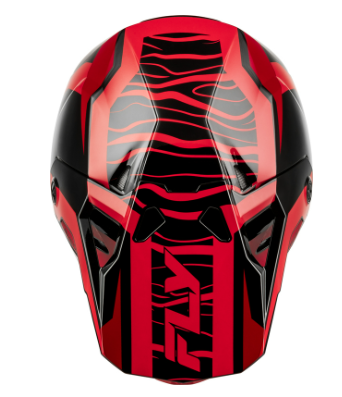 Мотокрос каска FLY RACING Formula CP Charge -Black/Red — снимка 2