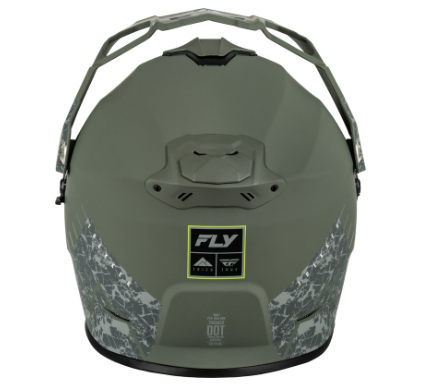 Ендуро каска FLY RACING Trekker - Matte Sage/Grey — снимка 2