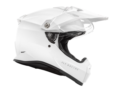 Ендуро каска FLY RACING Trekker - White — снимка 3