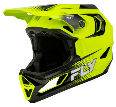 Вело каска FLY RACING Rayce Sonar Bicycle - Hi-Vis/Black/White