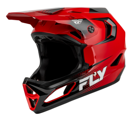 Детска вело каска FLY RACING Rayce Sonar - Red/Black/White