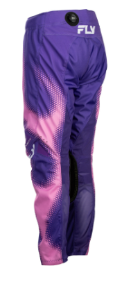 Детски мотокрос брич FLY RACING Kinetic Torch - Purple/Pink — снимка 2