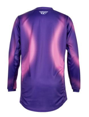Детска мотокрос блуза FLY RACING Kinetic Torch Purple/Pink — снимка 2