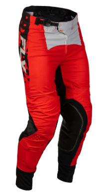 Детски мотокрос брич FLY RACING Lite Flake - Red/Grey/Black — снимка 3