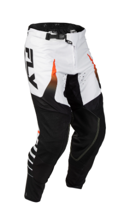 Мотокрос брич FLY RACING Evolution DST White/Black/Orange — снимка 3