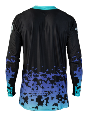 Детска мотокрос блуза FLY RACING Lite Flake Black/Grey/Multi — снимка 2