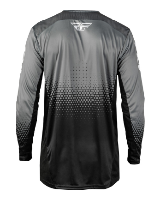 Мотокрос блуза FLY RACING Rayce Sonar Black/Grey/White — снимка 2