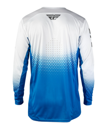 Детска мотокрос блуза FLY RACING Rayce Sonar - Blue/White/Black — снимка 2