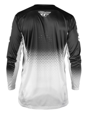 Мотокрос блуза FLY RACING Rayce Sonar White/Black — снимка 2