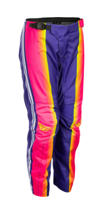 Детски мотокрос брич FLY RACING F-16 Raze- Purple/Red/Yellow — снимка 2