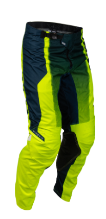 Мотокрос брич FLY RACING Kinetic Hi-Vis/Navy/White — снимка 2