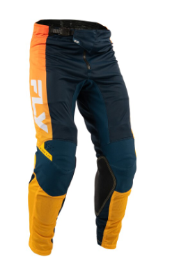 Мотокрос брич FLY RACING Kinetic Mesh Navy / Orange