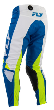Мотокрос брич FLY RACING Kinetic Mesh Blue / White / Hi-Vis — снимка 2