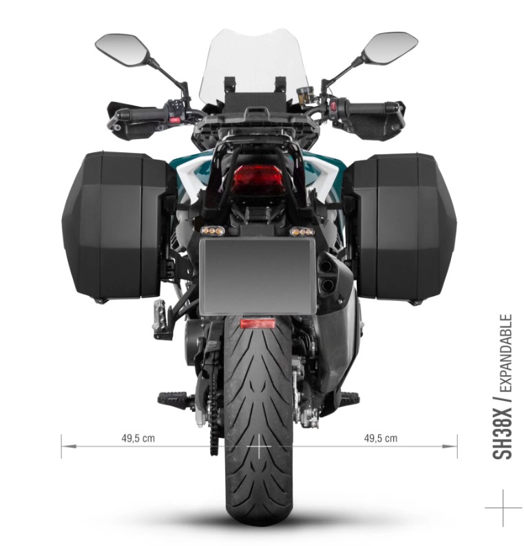 Монтажен комплект 3P System за куфари SHAD 3P SYSTEM BENELLI TRK 902 — снимка 3