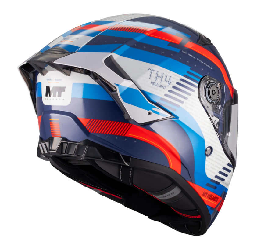 Каска MT THUNDER 4 R SV RELEVANT C5 GLOSS — снимка 2