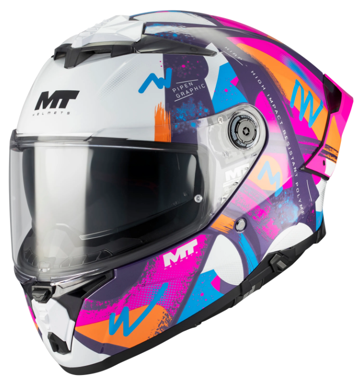 Каска MT THUNDER 4 R SV PIPEN C8 GLOSS — снимка 4