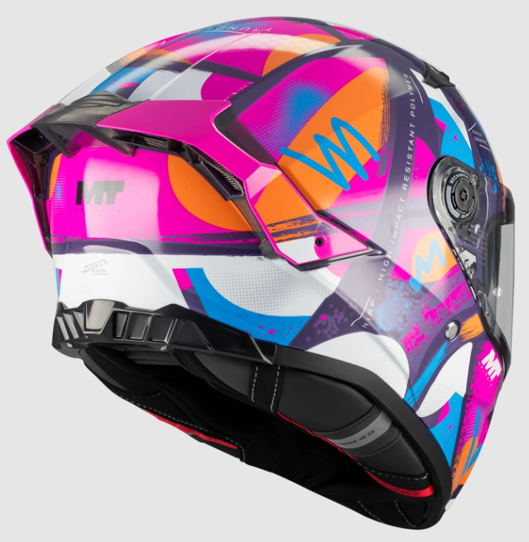 Каска MT THUNDER 4 R SV PIPEN C8 GLOSS — снимка 3