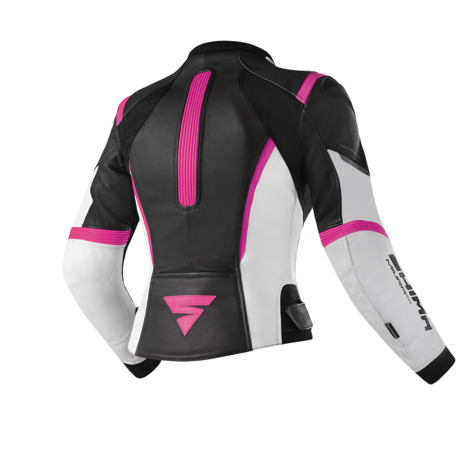 Дамско кожено яке SHIMA MIURA 2.0 PINK FLUO — снимка 2