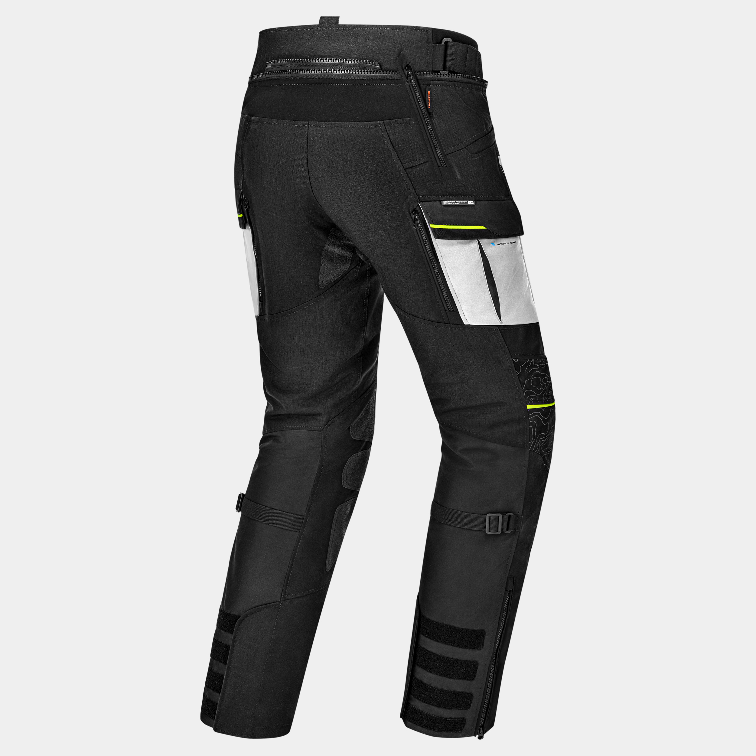 Текстилен мото панталон SHIMA TRACKER DARK GREY — снимка 2