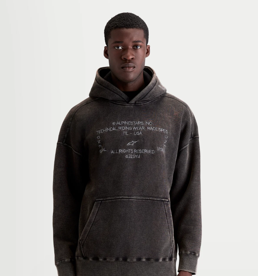 Мото суичър ALPINESTARS Infinite Washed Oversized Hoodie — снимка 6