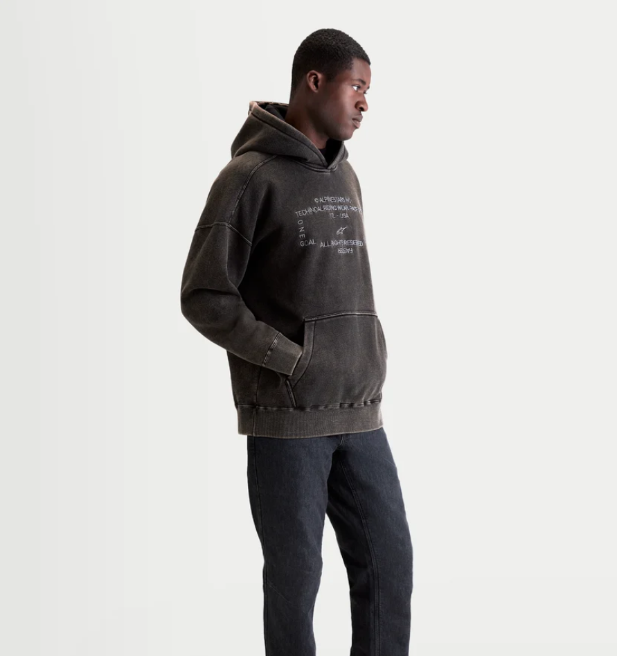 Мото суичър ALPINESTARS Infinite Washed Oversized Hoodie — снимка 4