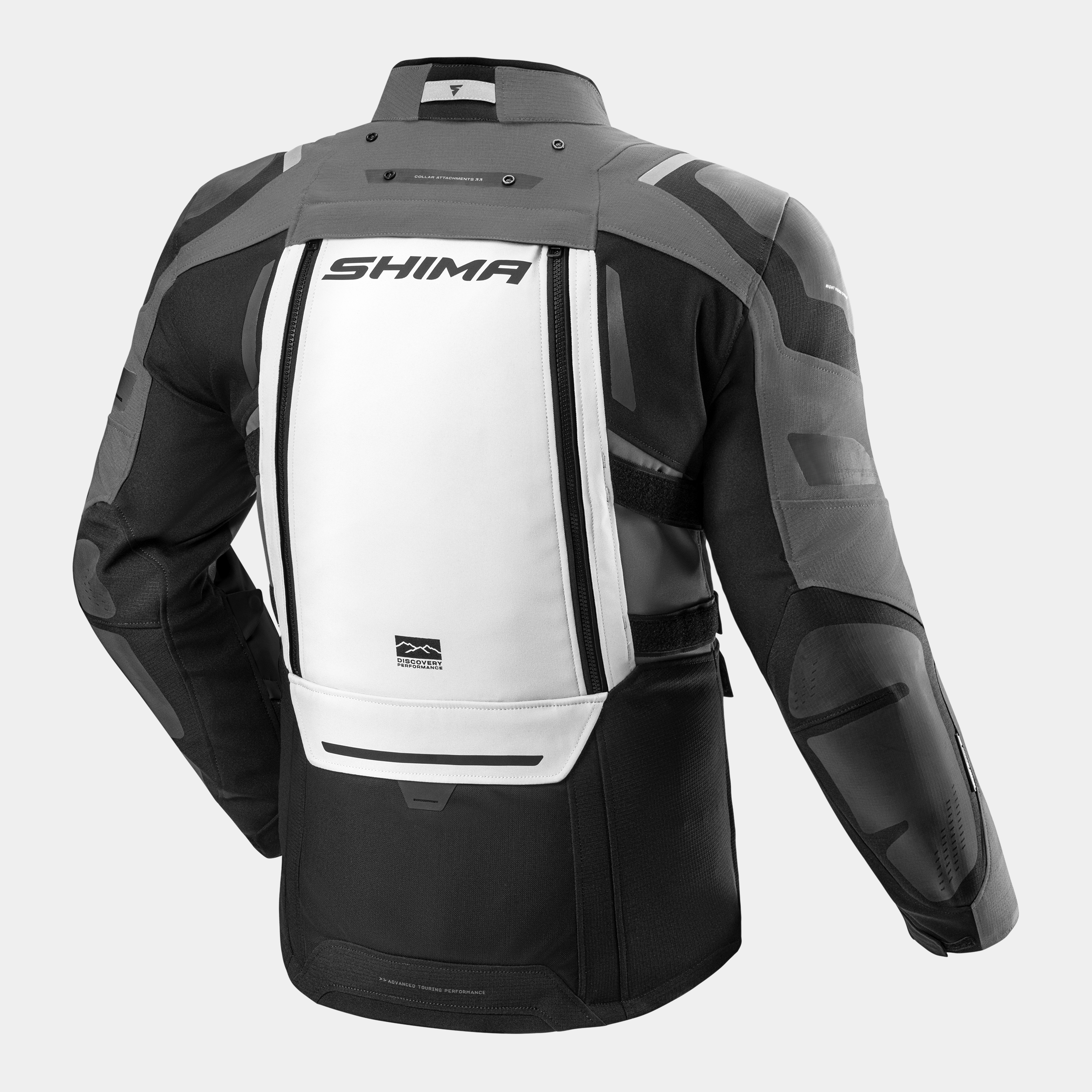 Текстилно мото яке SHIMA DUNE 2.0 GREY — снимка 2