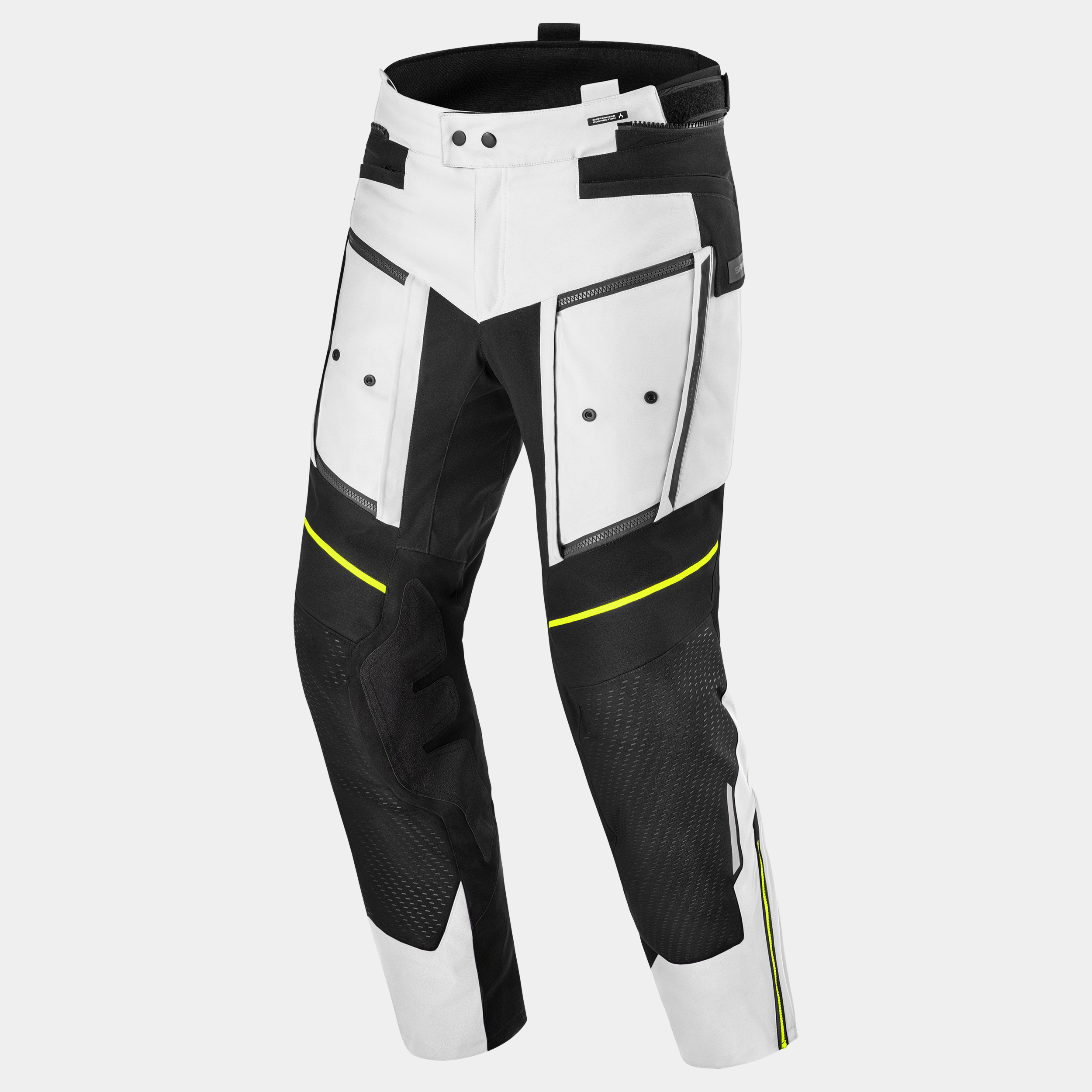 Текстилен мото панталон SHIMA HERO 3.0 GREY/FLUO