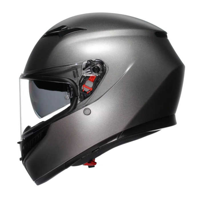 Каска AGV K3 E2206 MONO MATT LUNA GREY — снимка 5