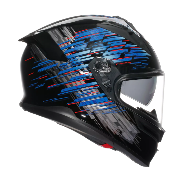 Каска AGV K7 MPLK GENISYS MATT BLACK/BLUE/GREY — снимка 4