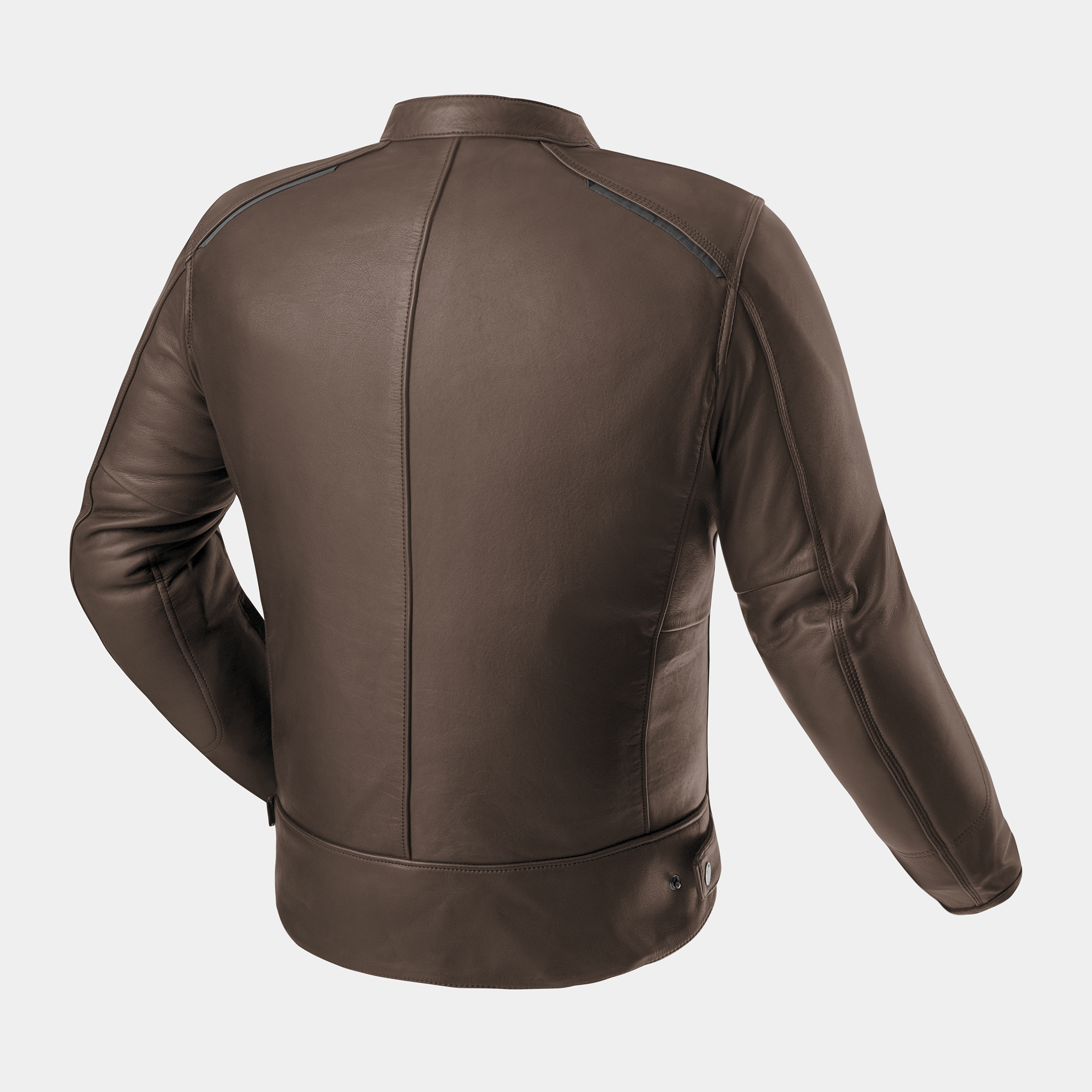 Кожено мото яке SHIMA HUNTER 3.0 BROWN — снимка 2