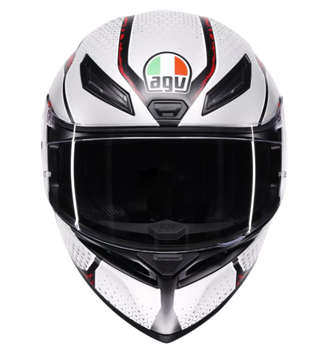 Каска за мотор AGV K1 S SPEEDARMOR MATT BLACK/GREY/RED — снимка 5